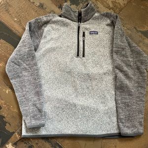 Patagonia Mens Better Sweater 1/4 zip fleece jacket. Size men’s XL.